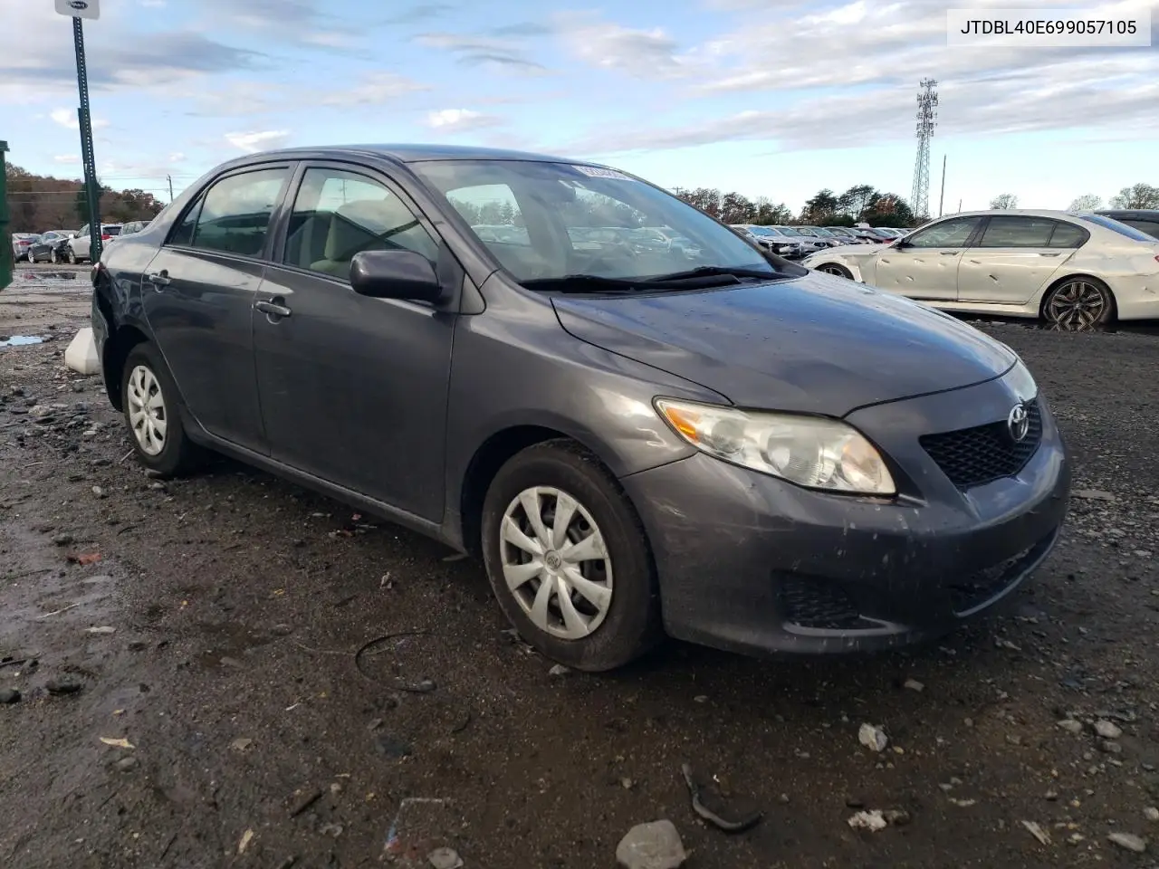 JTDBL40E699057105 2009 Toyota Corolla Base