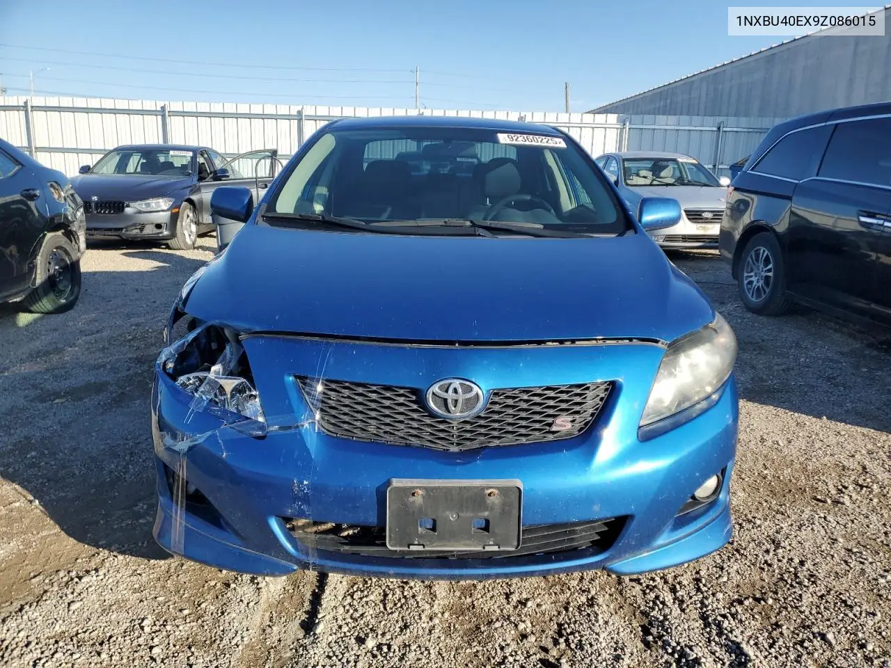 1NXBU40EX9Z086015 2009 Toyota Corolla Base