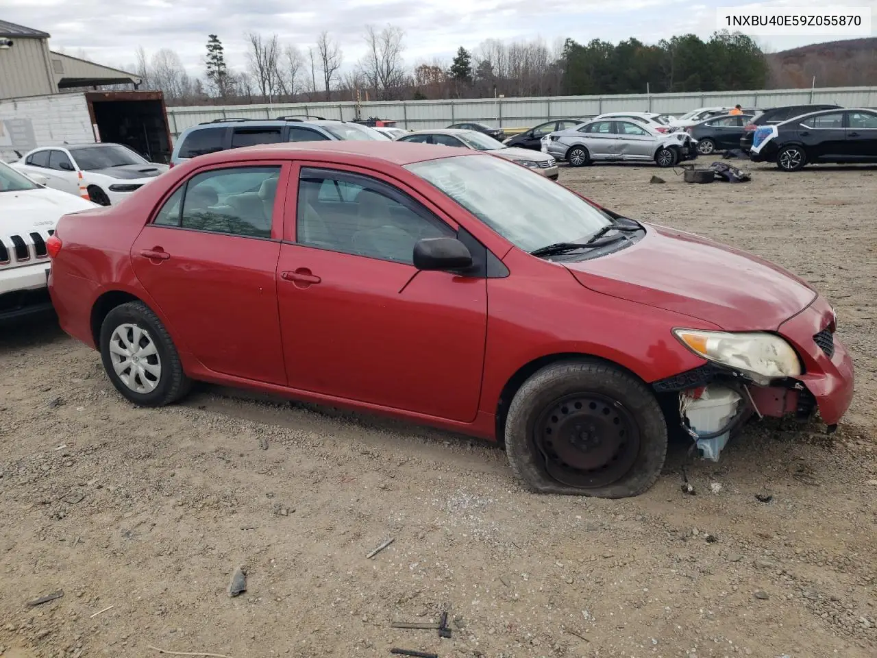 1NXBU40E59Z055870 2009 Toyota Corolla Base