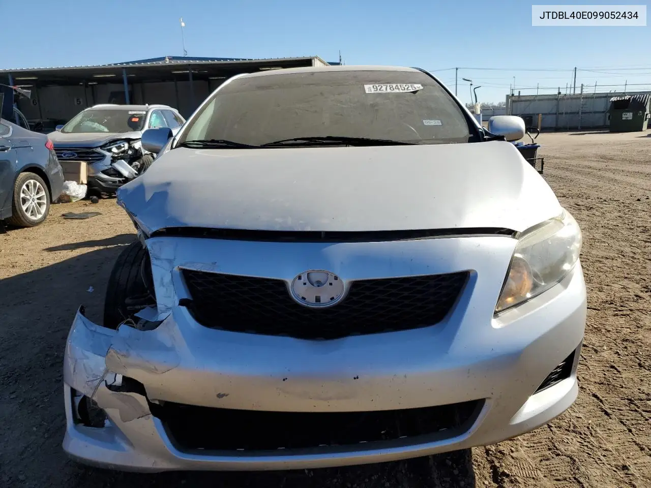 JTDBL40E099052434 2009 Toyota Corolla Base
