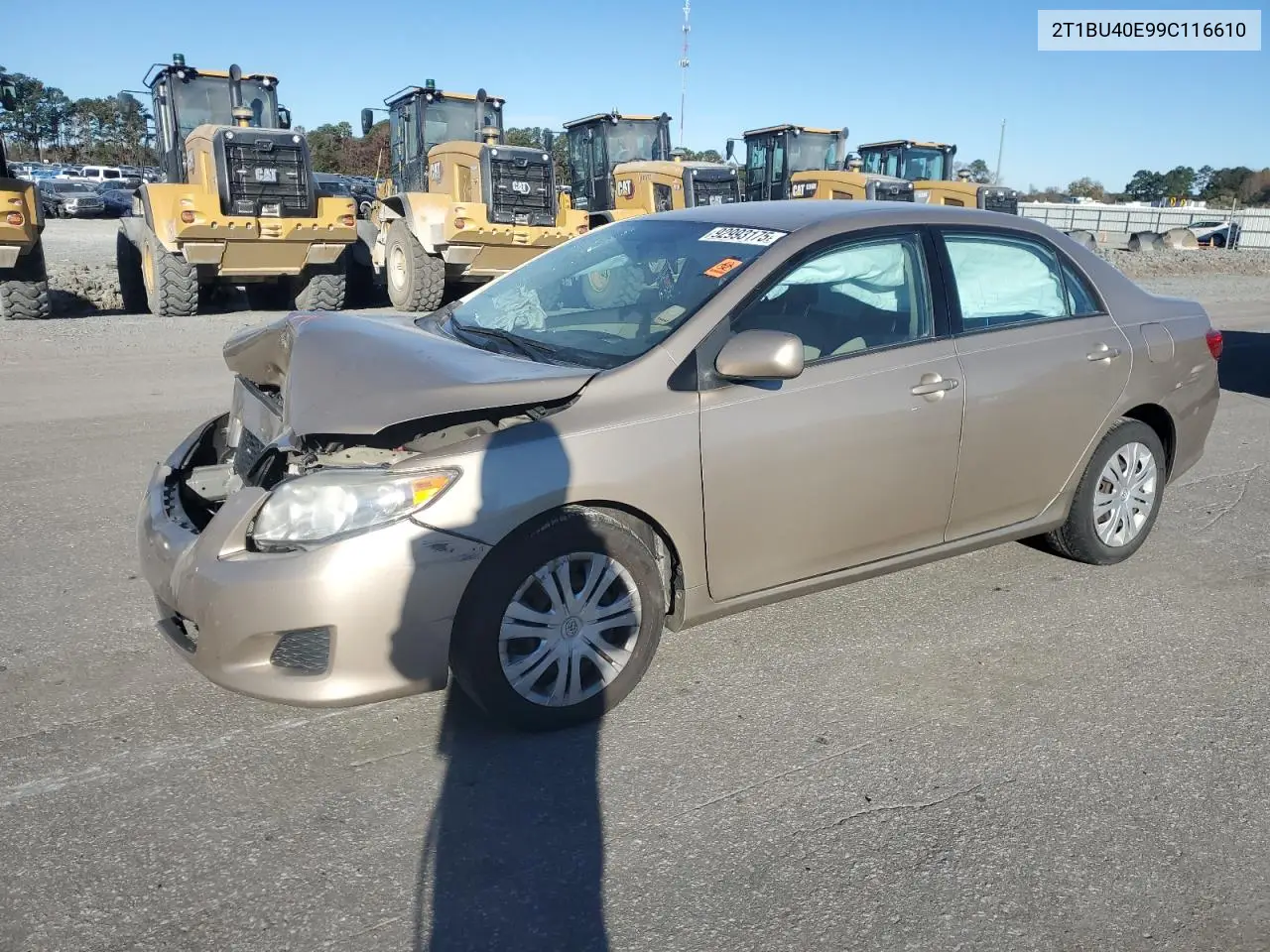 2T1BU40E99C116610 2009 Toyota Corolla Base