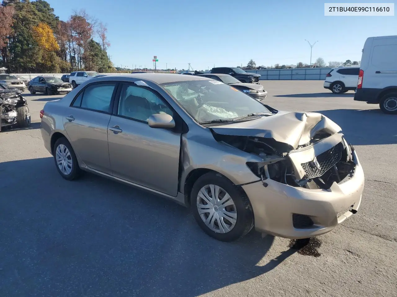2T1BU40E99C116610 2009 Toyota Corolla Base