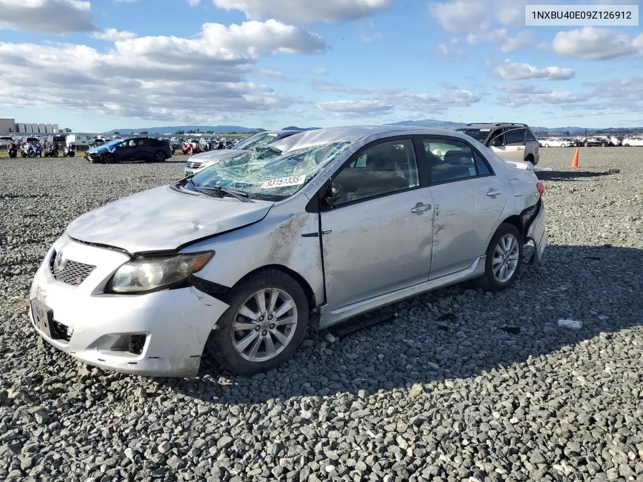 1NXBU40E09Z126912 2009 Toyota Corolla Base