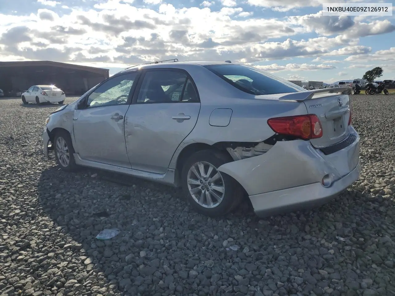 1NXBU40E09Z126912 2009 Toyota Corolla Base
