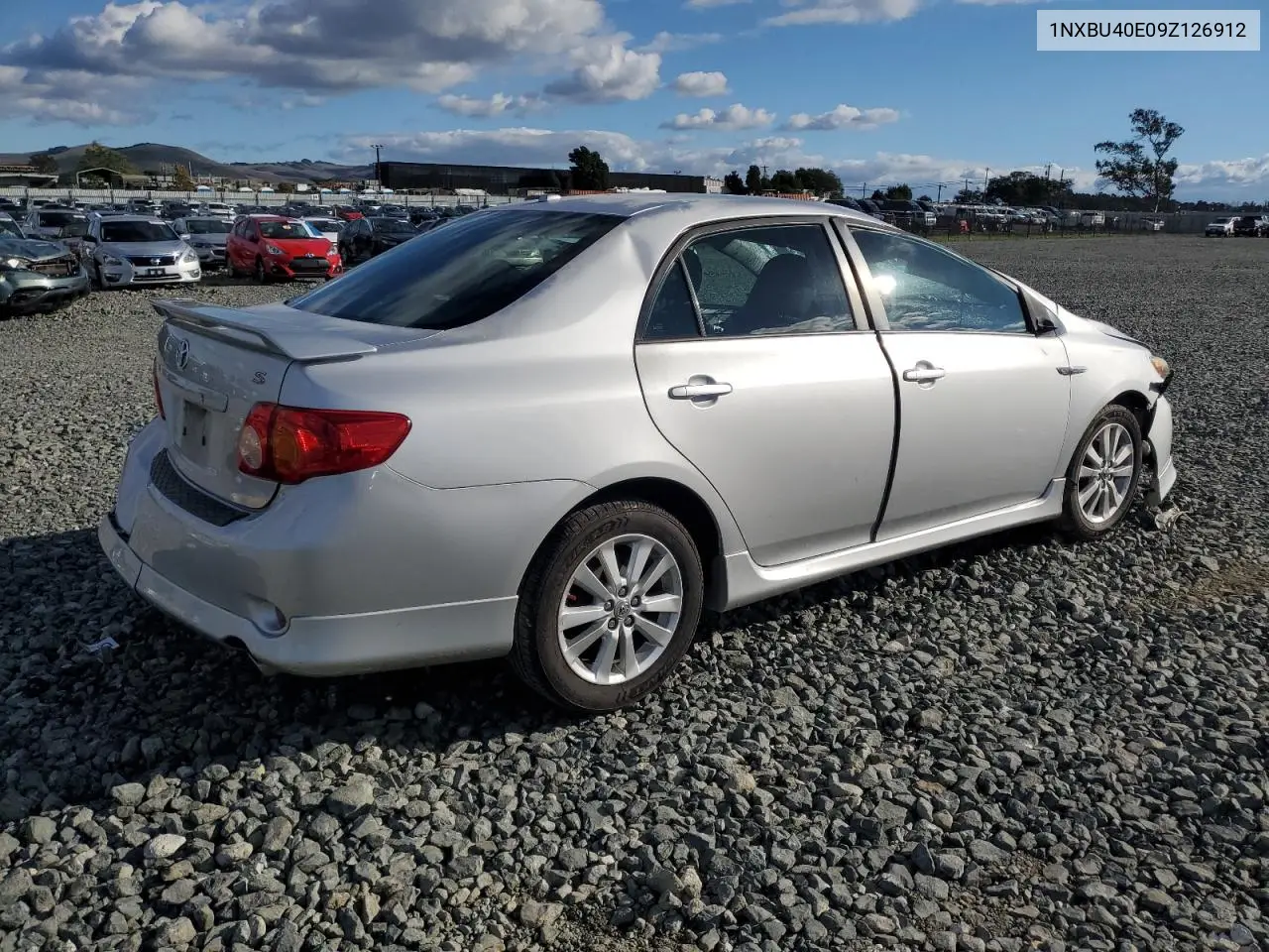 1NXBU40E09Z126912 2009 Toyota Corolla Base