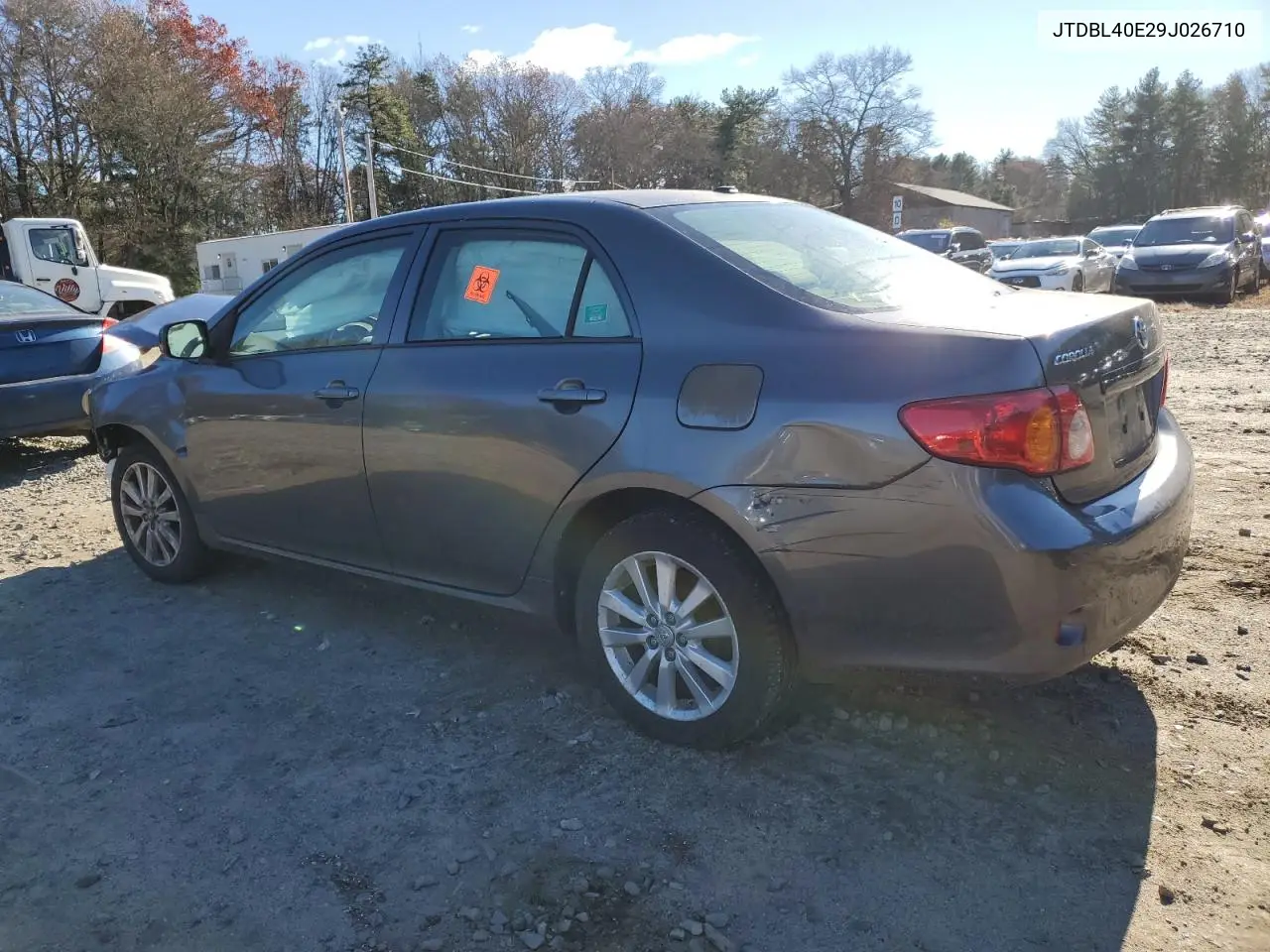 JTDBL40E29J026710 2009 Toyota Corolla Base