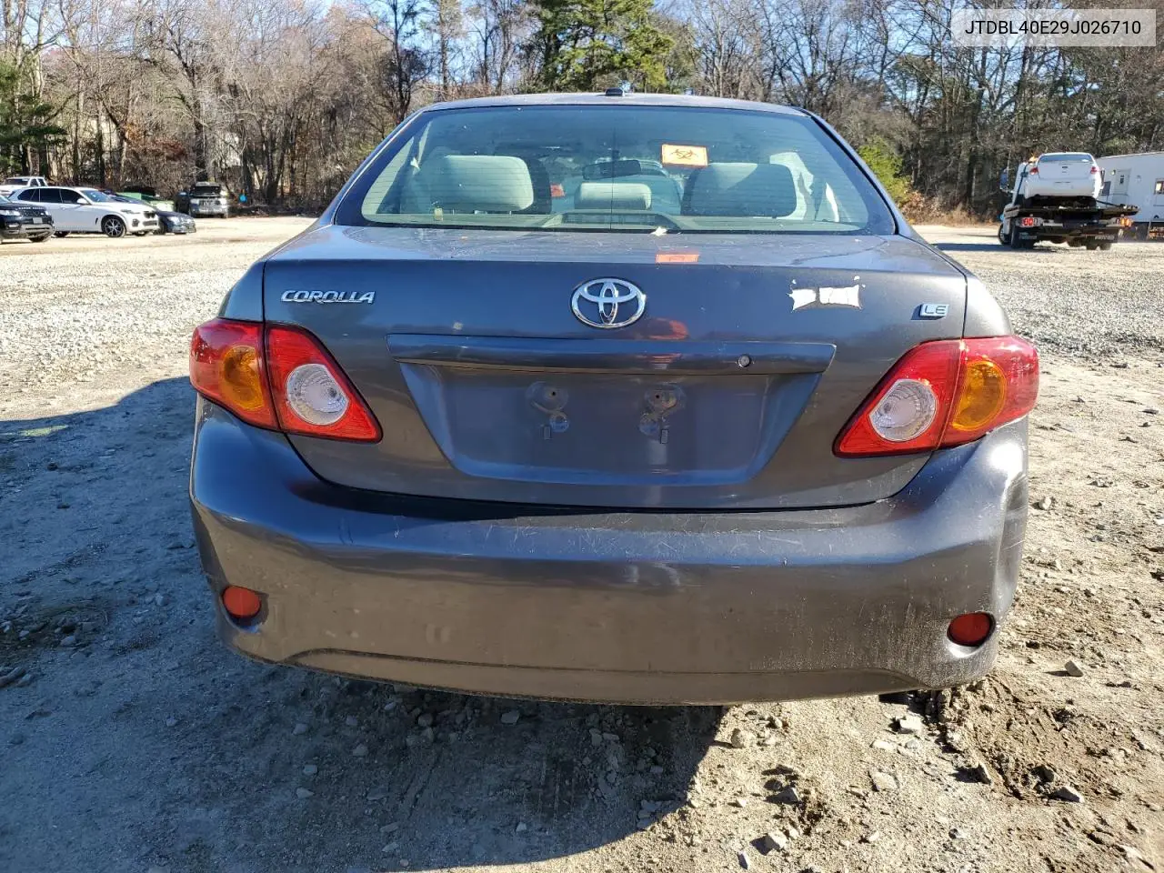 JTDBL40E29J026710 2009 Toyota Corolla Base