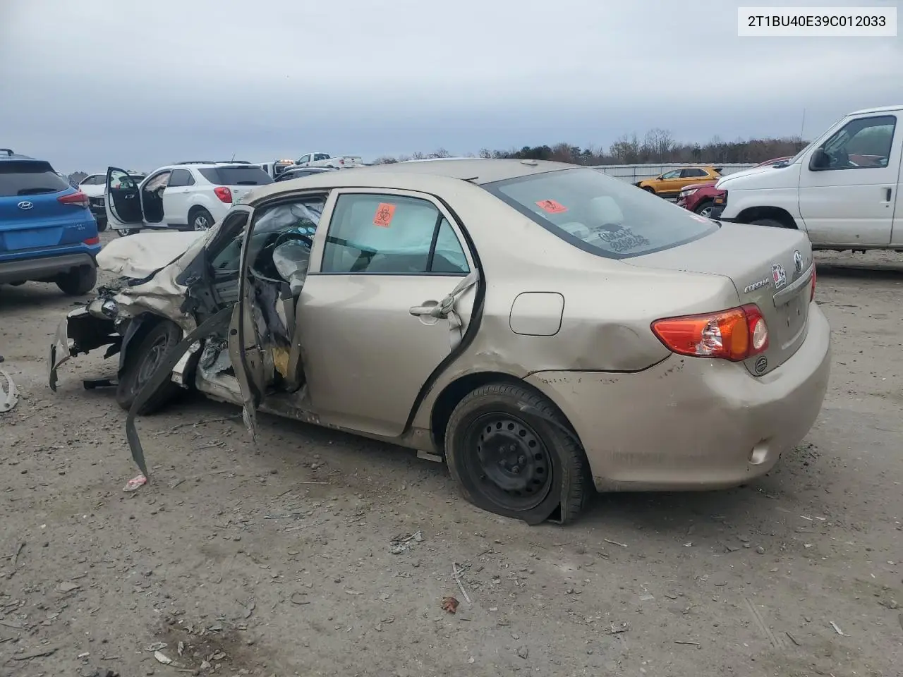 2T1BU40E39C012033 2009 Toyota Corolla Base