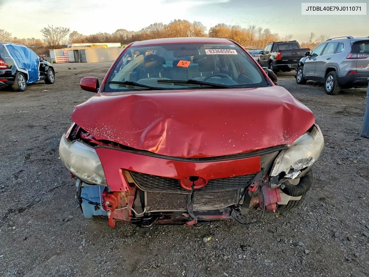 JTDBL40E79J011071 2009 Toyota Corolla Base