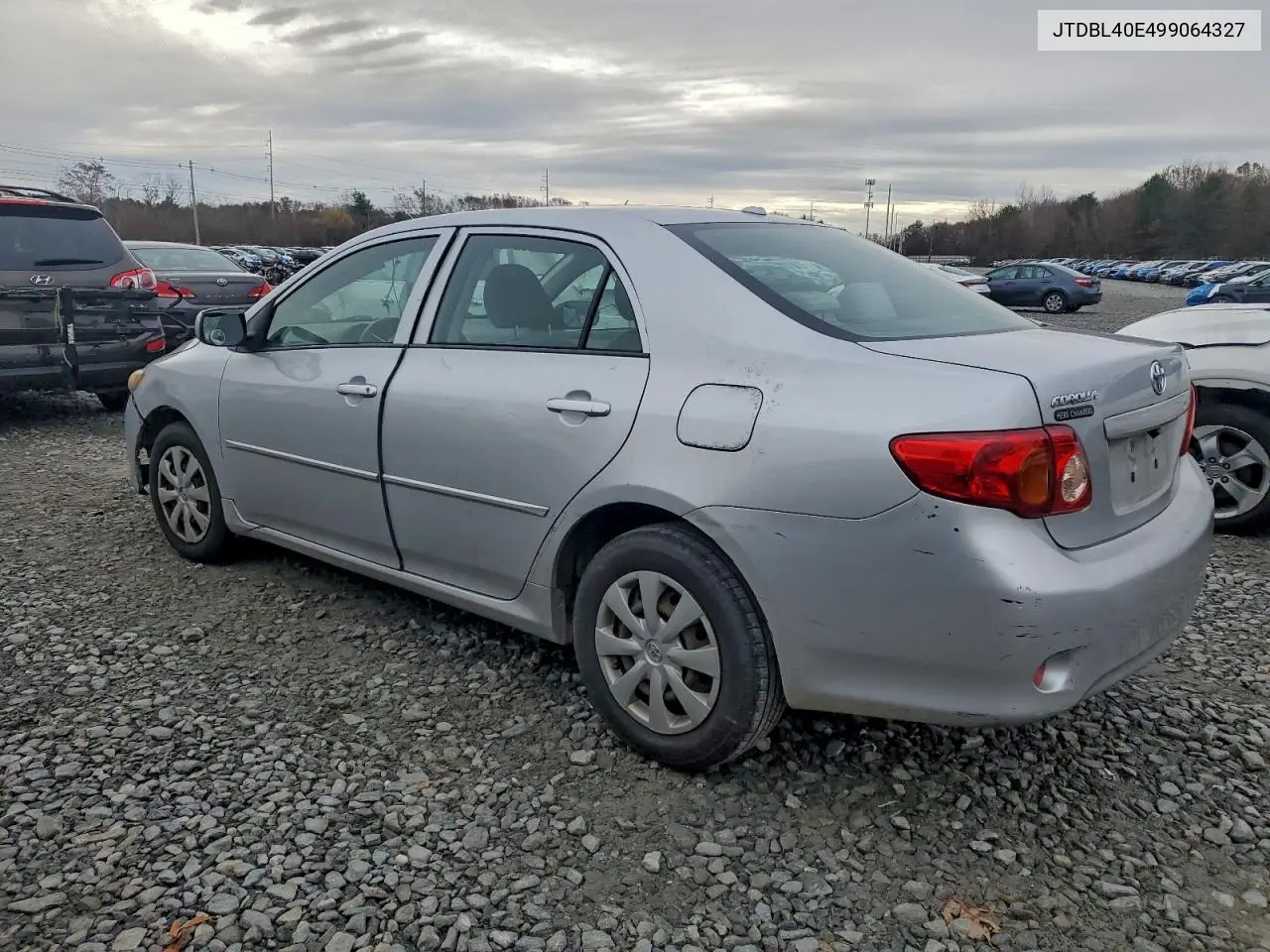 JTDBL40E499064327 2009 Toyota Corolla Base