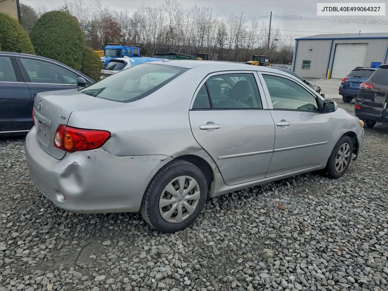 JTDBL40E499064327 2009 Toyota Corolla Base