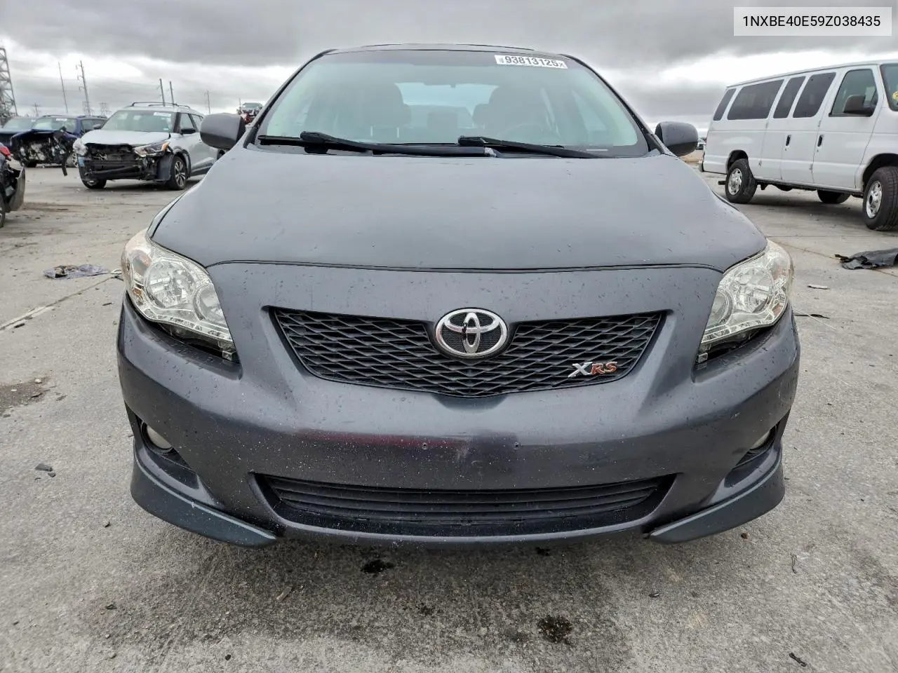 1NXBE40E59Z038435 2009 Toyota Corolla Xrs
