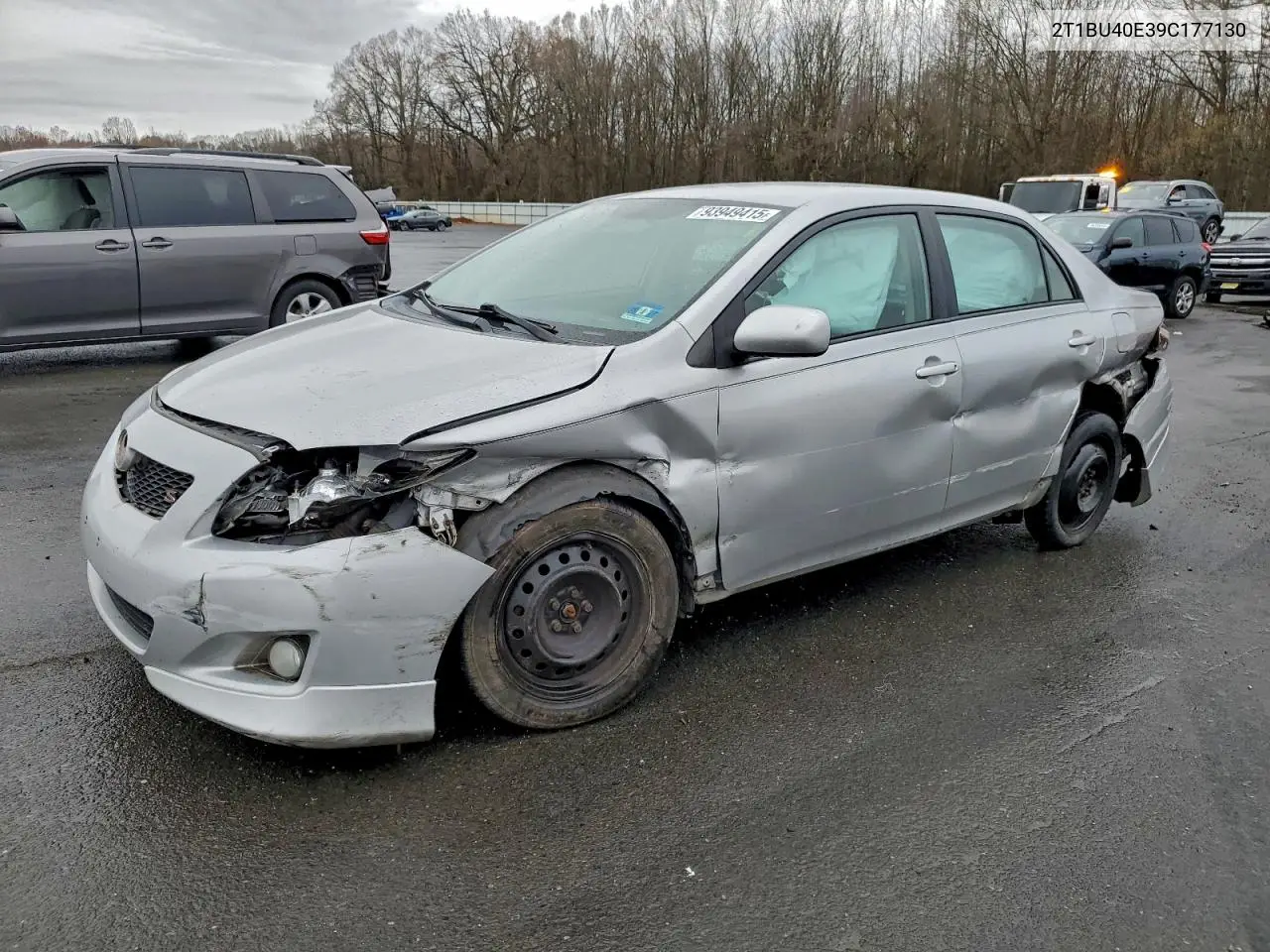 2T1BU40E39C177130 2009 Toyota Corolla Base