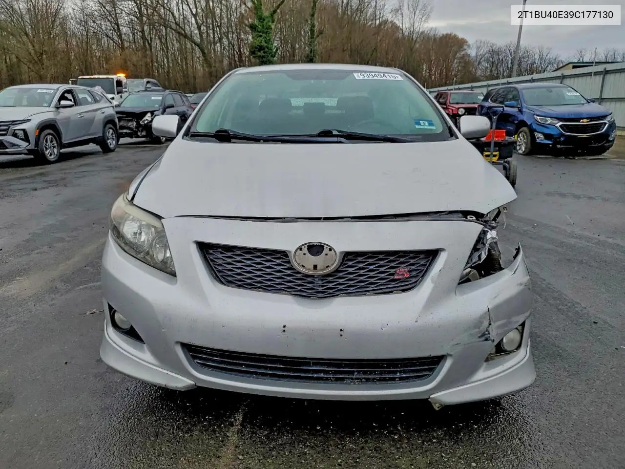 2T1BU40E39C177130 2009 Toyota Corolla Base