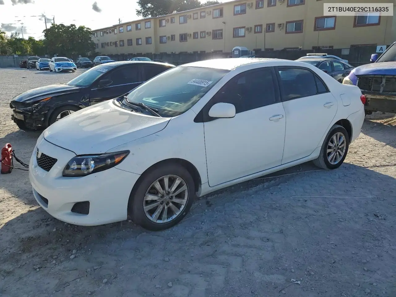 2T1BU40E29C116335 2009 Toyota Corolla Base