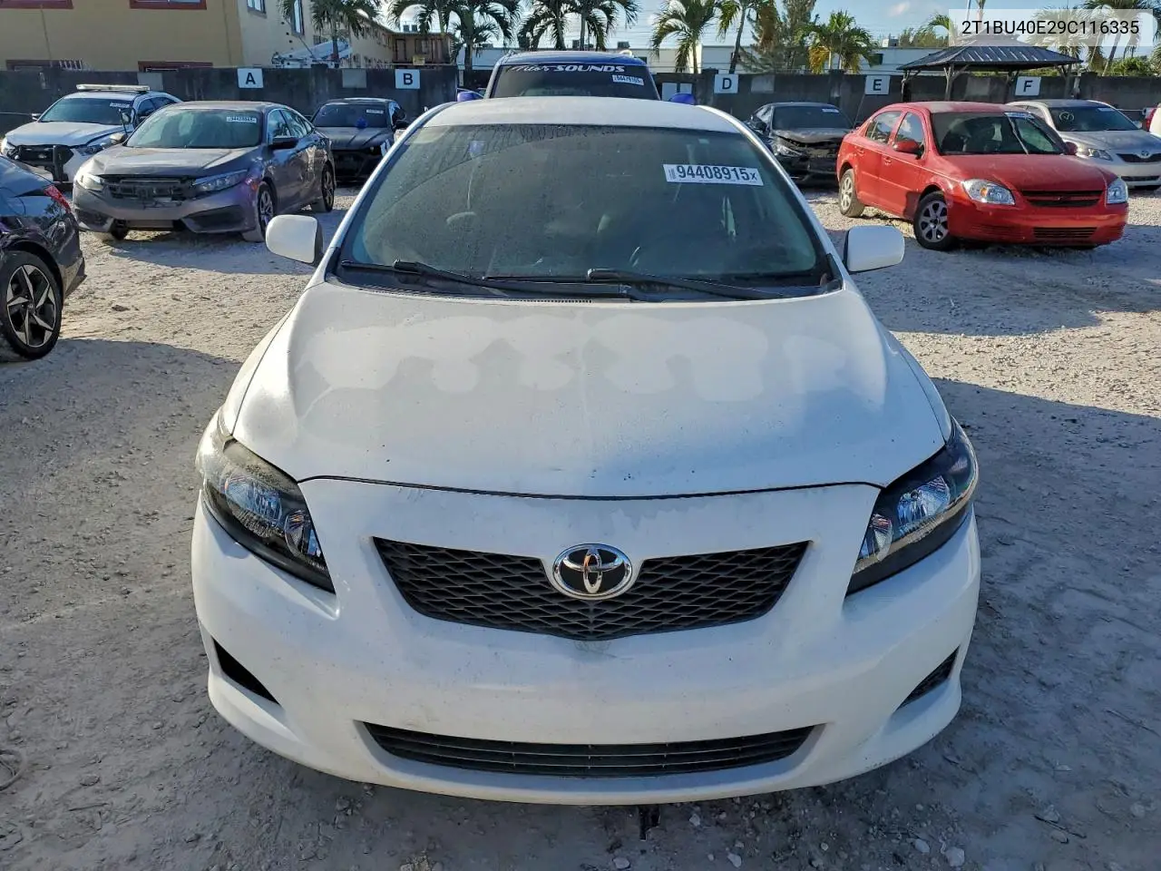 2T1BU40E29C116335 2009 Toyota Corolla Base