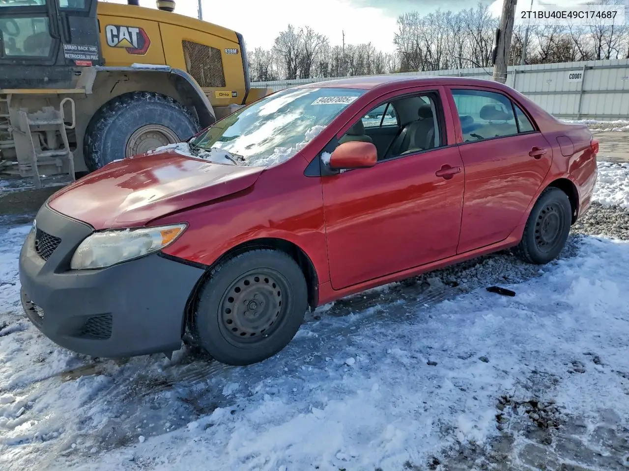 2T1BU40E49C174687 2009 Toyota Corolla Base