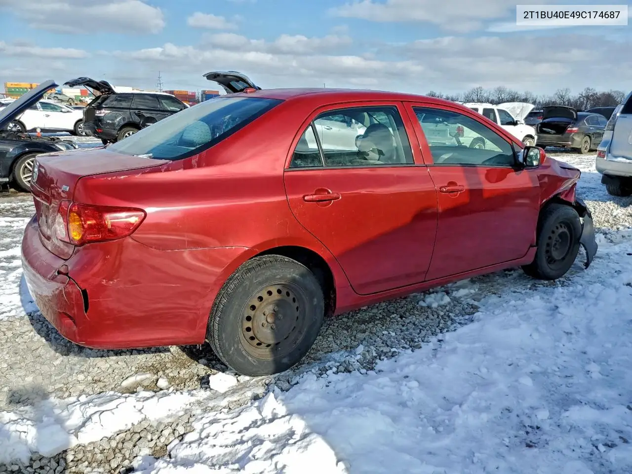 2T1BU40E49C174687 2009 Toyota Corolla Base