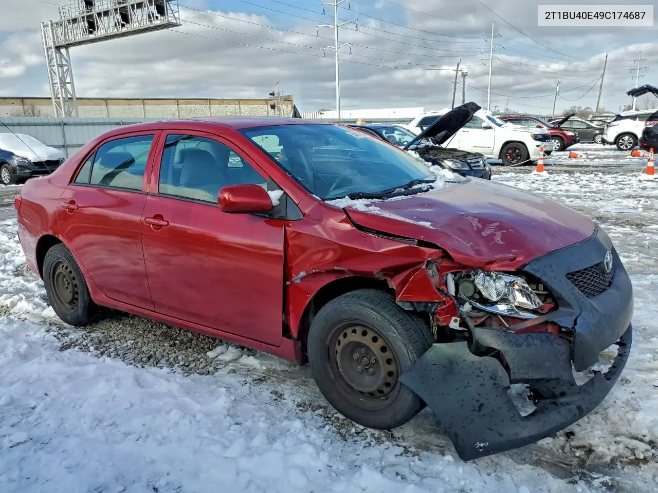2T1BU40E49C174687 2009 Toyota Corolla Base