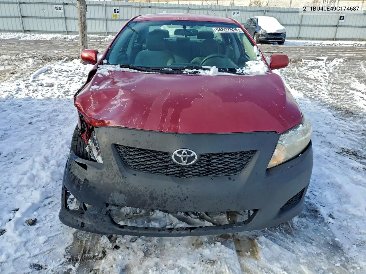 2T1BU40E49C174687 2009 Toyota Corolla Base