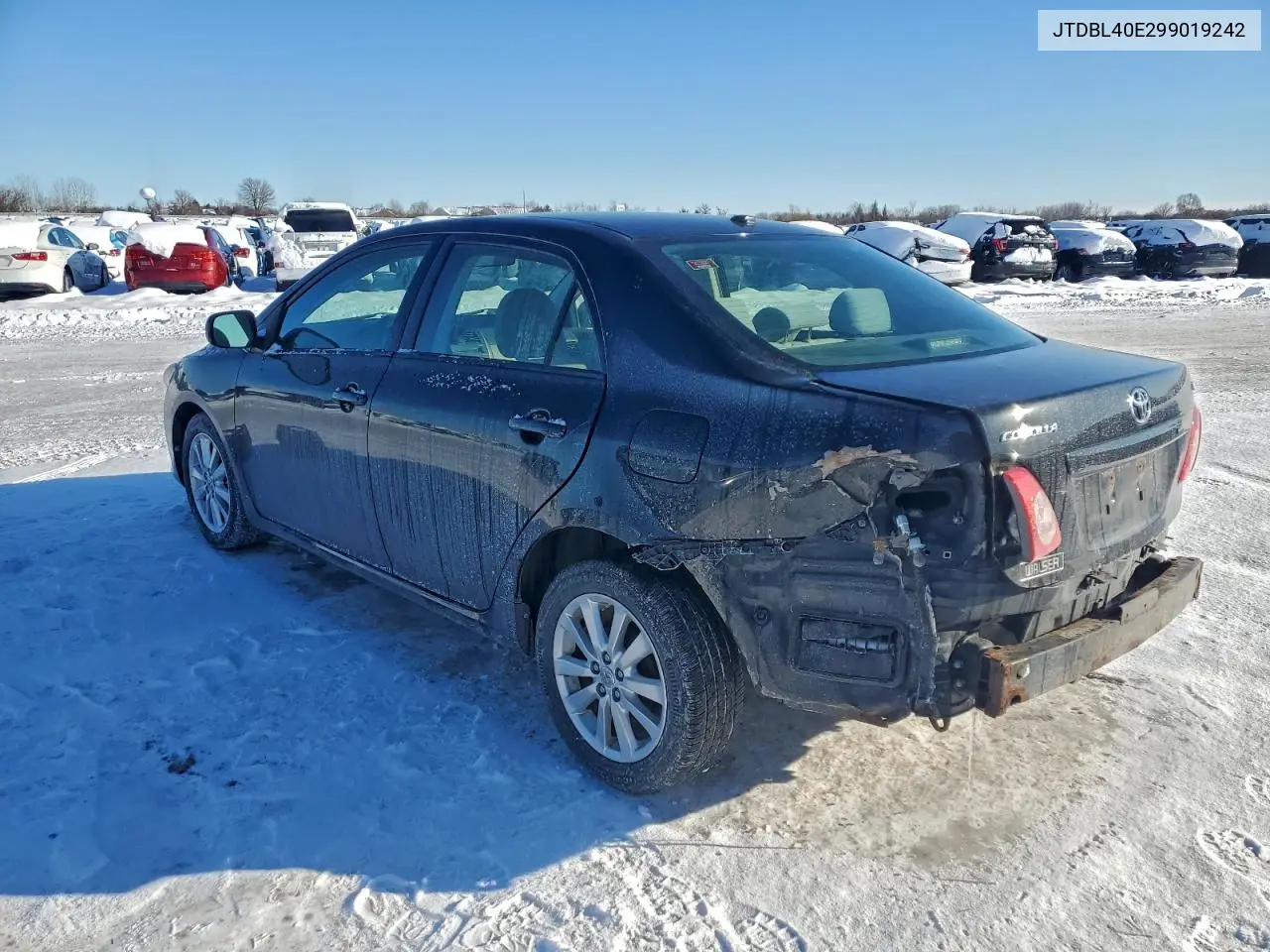 JTDBL40E299019242 2009 Toyota Corolla Base