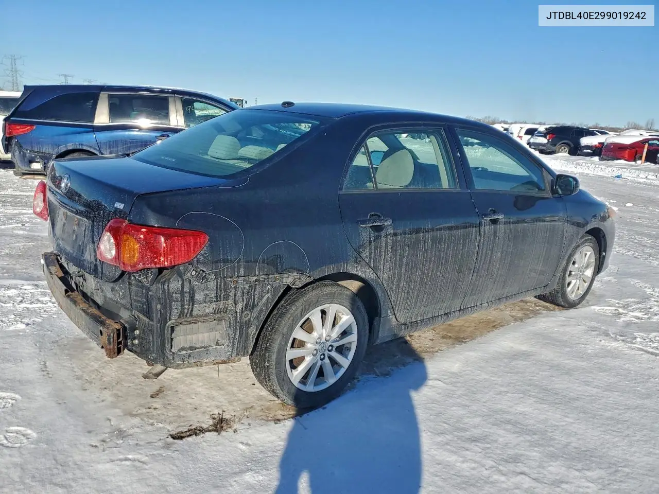 JTDBL40E299019242 2009 Toyota Corolla Base