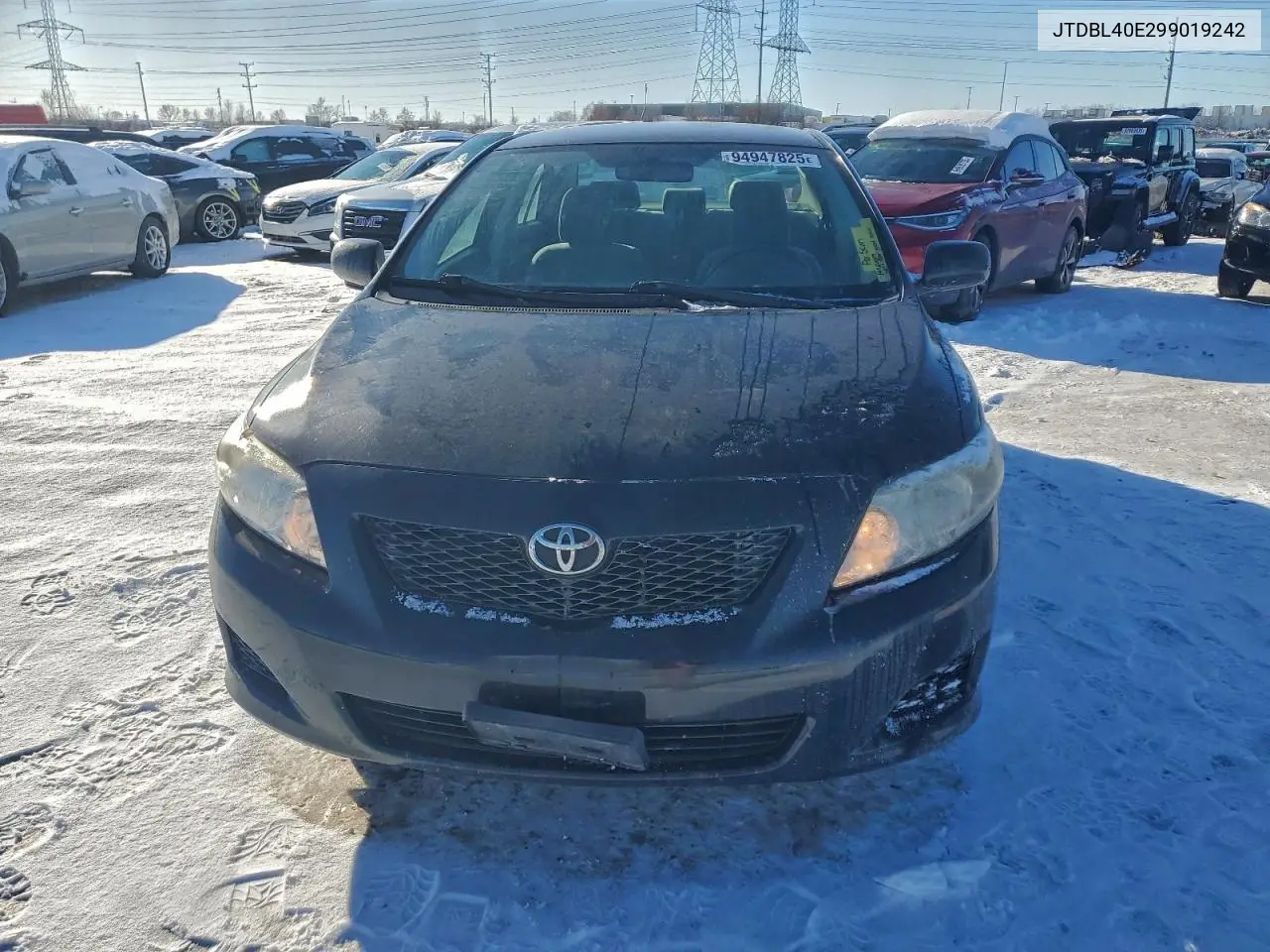 JTDBL40E299019242 2009 Toyota Corolla Base