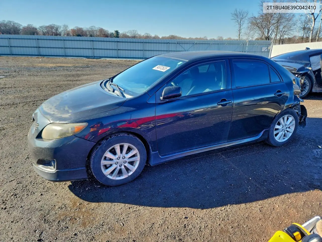 2T1BU40E39C042410 2009 Toyota Corolla Base