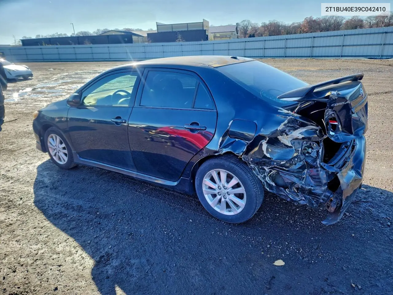 2T1BU40E39C042410 2009 Toyota Corolla Base