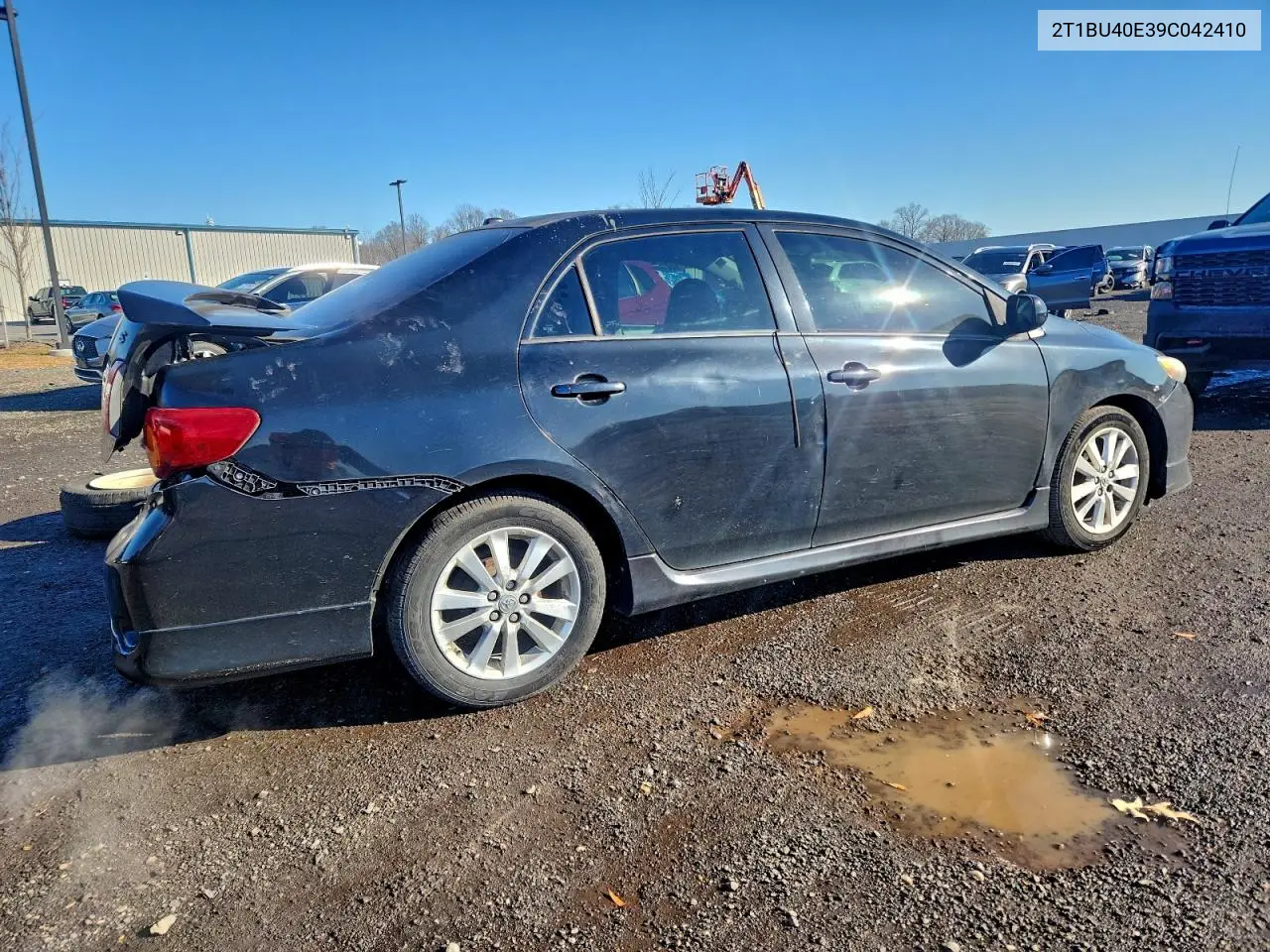 2T1BU40E39C042410 2009 Toyota Corolla Base