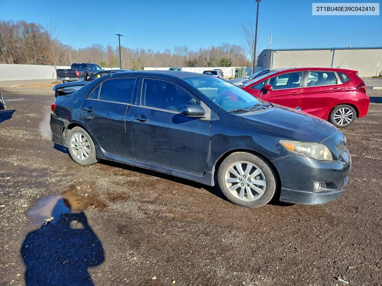 2T1BU40E39C042410 2009 Toyota Corolla Base