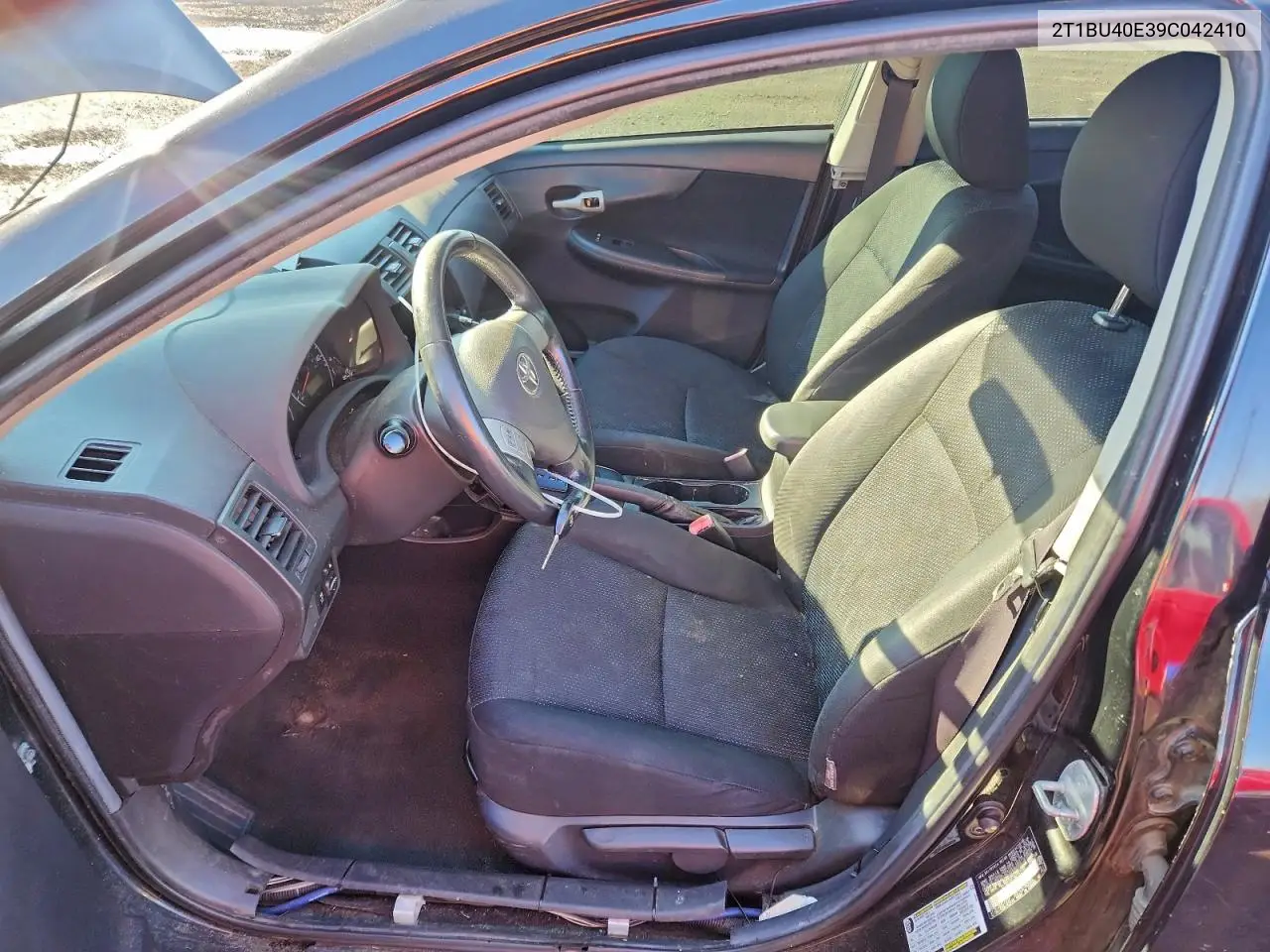 2T1BU40E39C042410 2009 Toyota Corolla Base