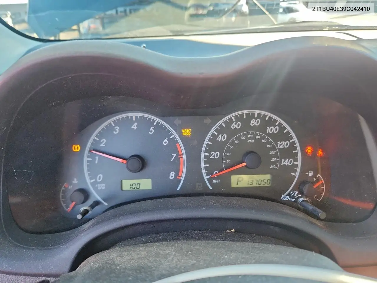 2T1BU40E39C042410 2009 Toyota Corolla Base
