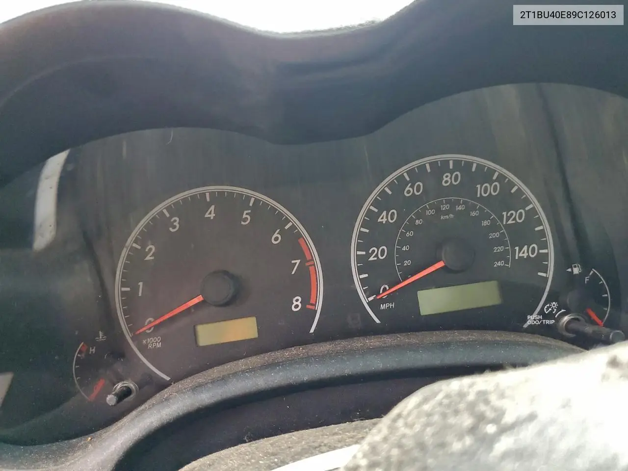 2T1BU40E89C126013 2009 Toyota Corolla Base