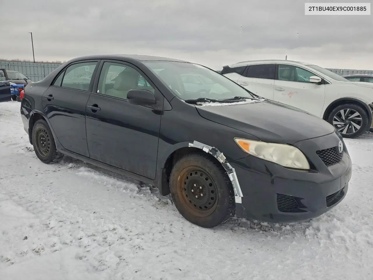 2T1BU40EX9C001885 2009 Toyota Corolla Base