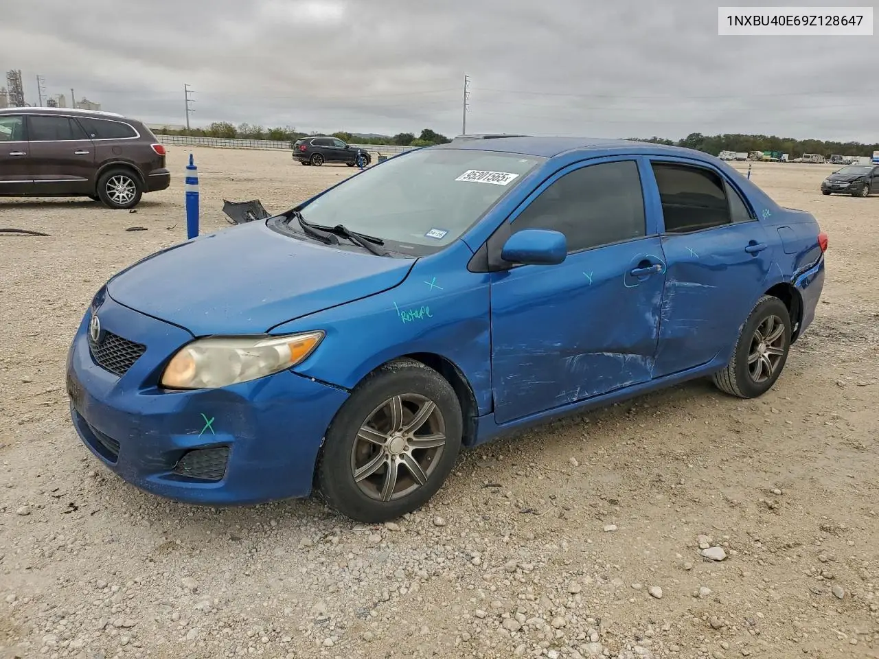 1NXBU40E69Z128647 2009 Toyota Corolla Base