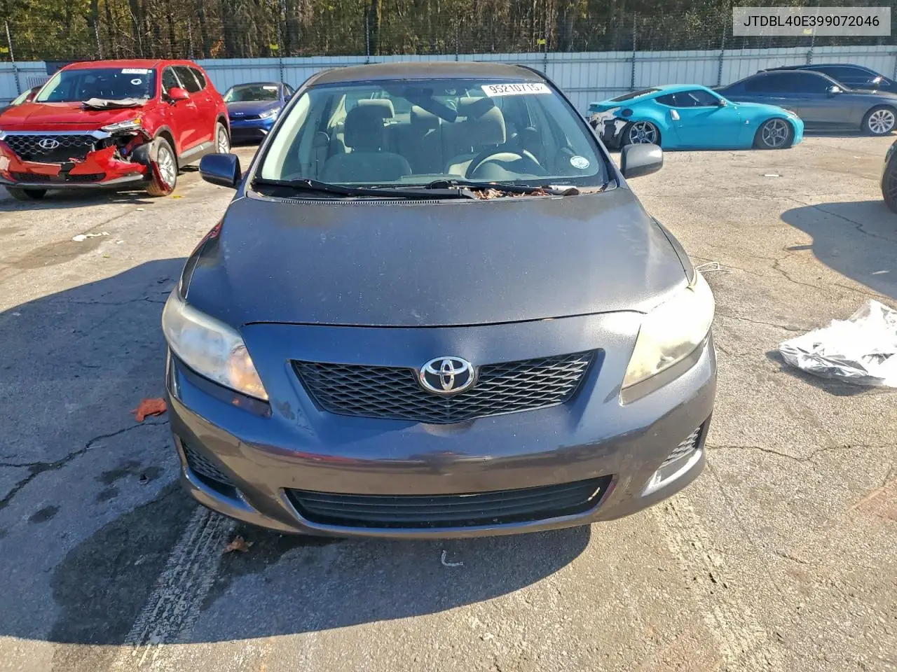 JTDBL40E399072046 2009 Toyota Corolla Base