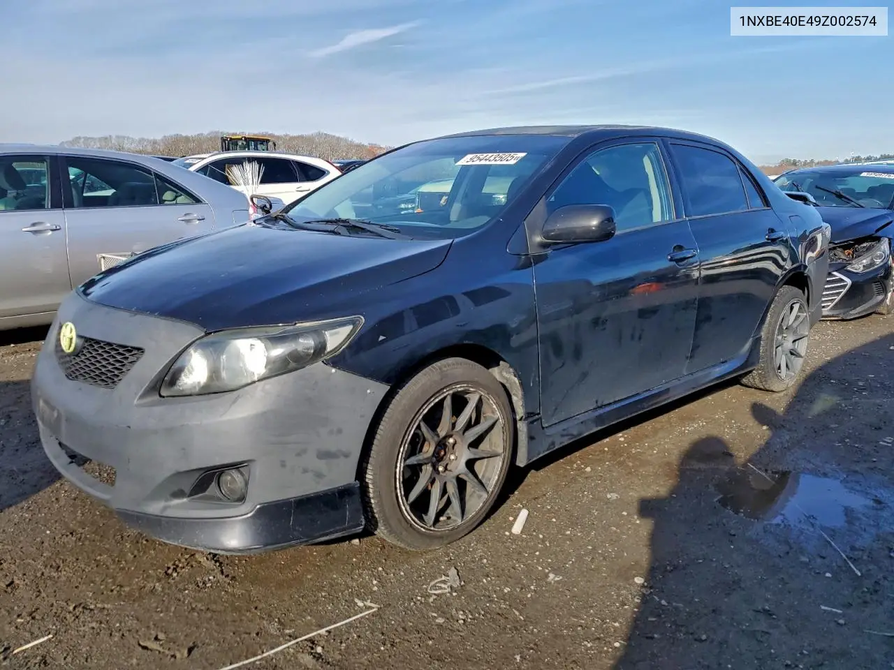 1NXBE40E49Z002574 2009 Toyota Corolla Xrs