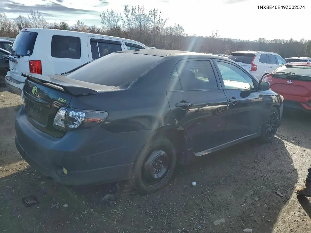 1NXBE40E49Z002574 2009 Toyota Corolla Xrs
