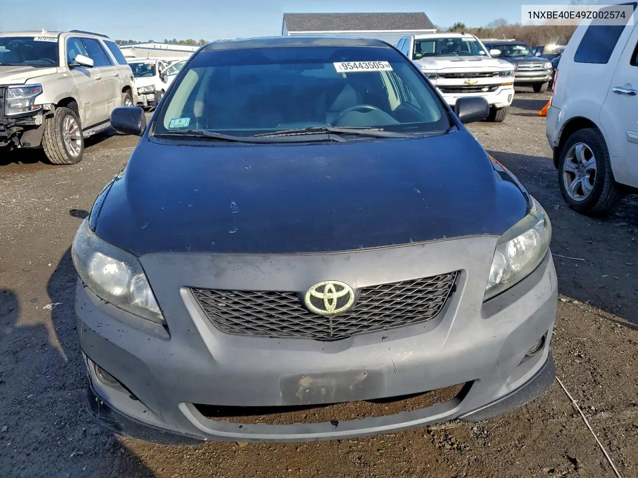 1NXBE40E49Z002574 2009 Toyota Corolla Xrs