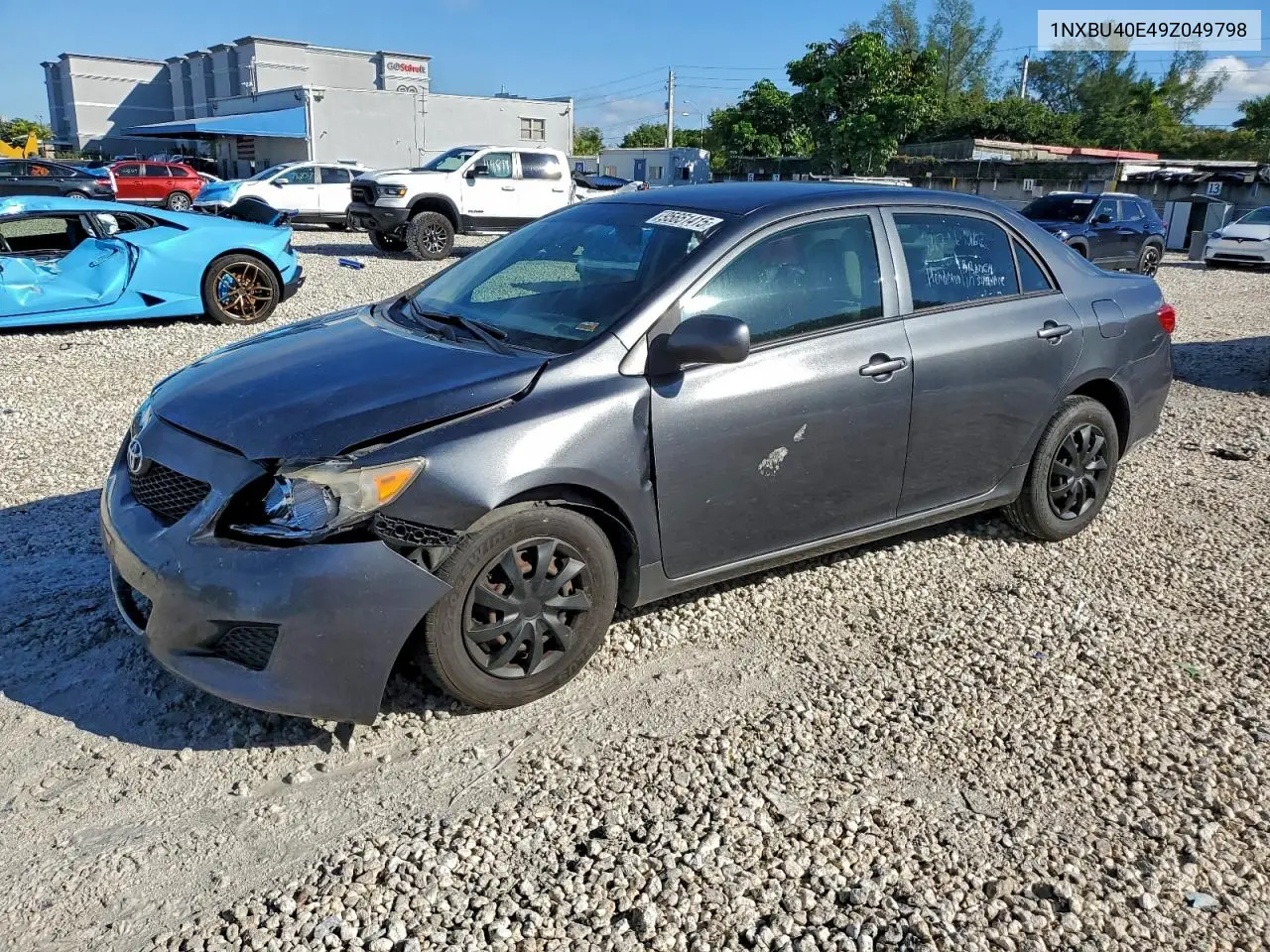 1NXBU40E49Z049798 2009 Toyota Corolla Base