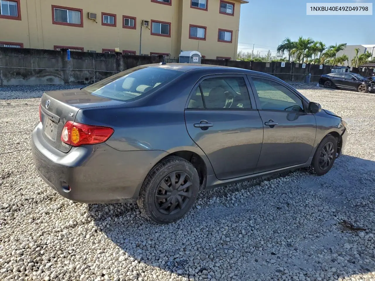 1NXBU40E49Z049798 2009 Toyota Corolla Base