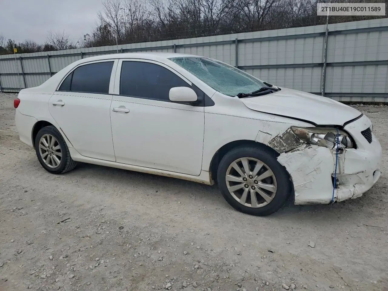 2T1BU40E19C011589 2009 Toyota Corolla Base
