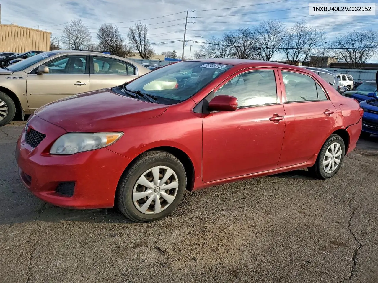 1NXBU40E29Z032952 2009 Toyota Corolla Base