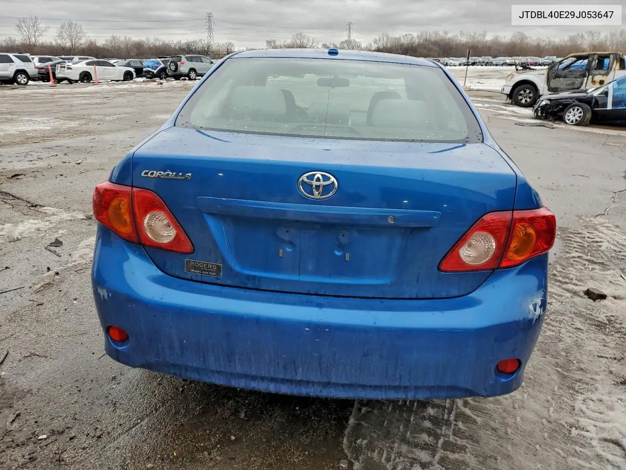 JTDBL40E29J053647 2009 Toyota Corolla Base