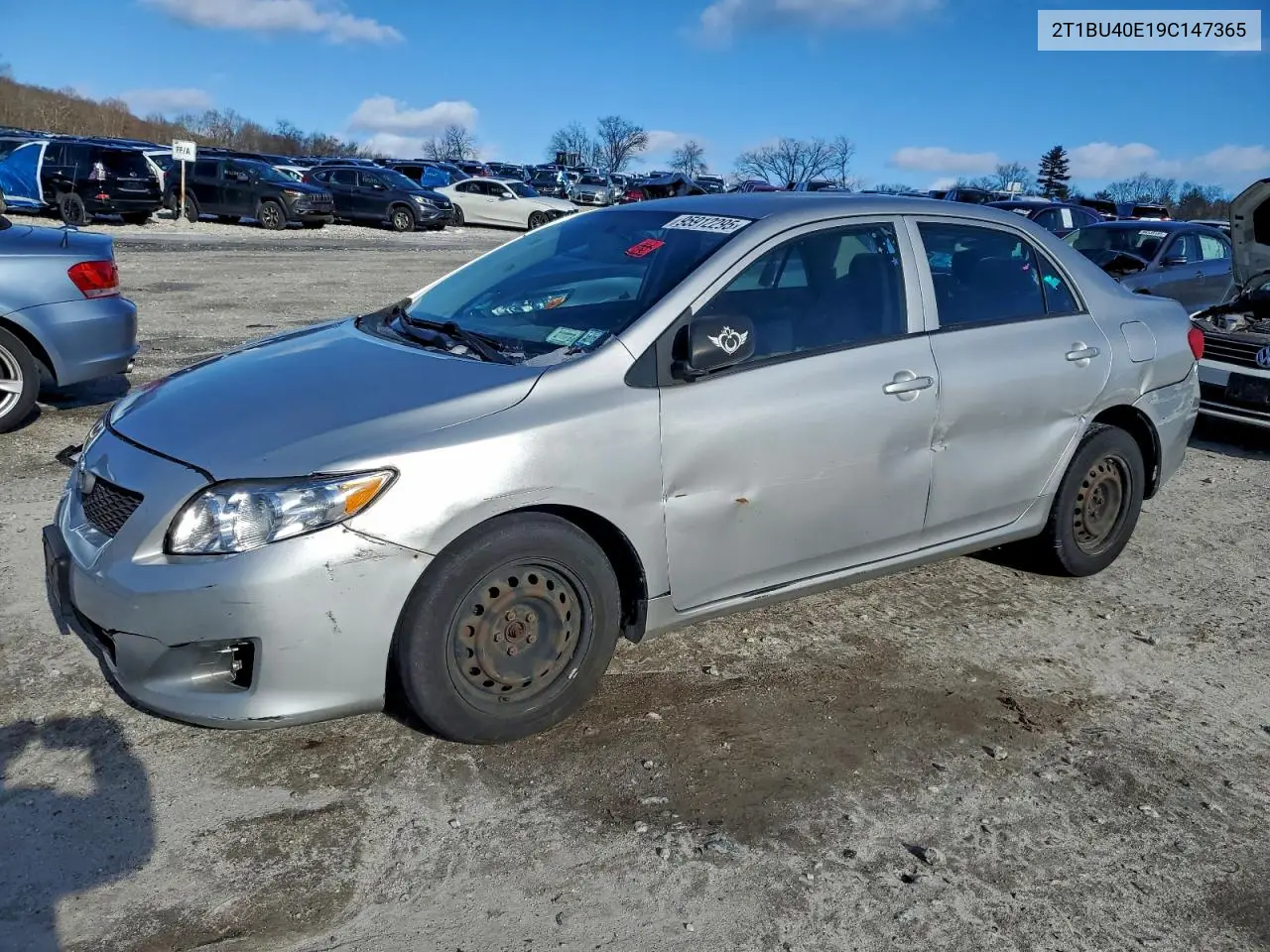2T1BU40E19C147365 2009 Toyota Corolla Base