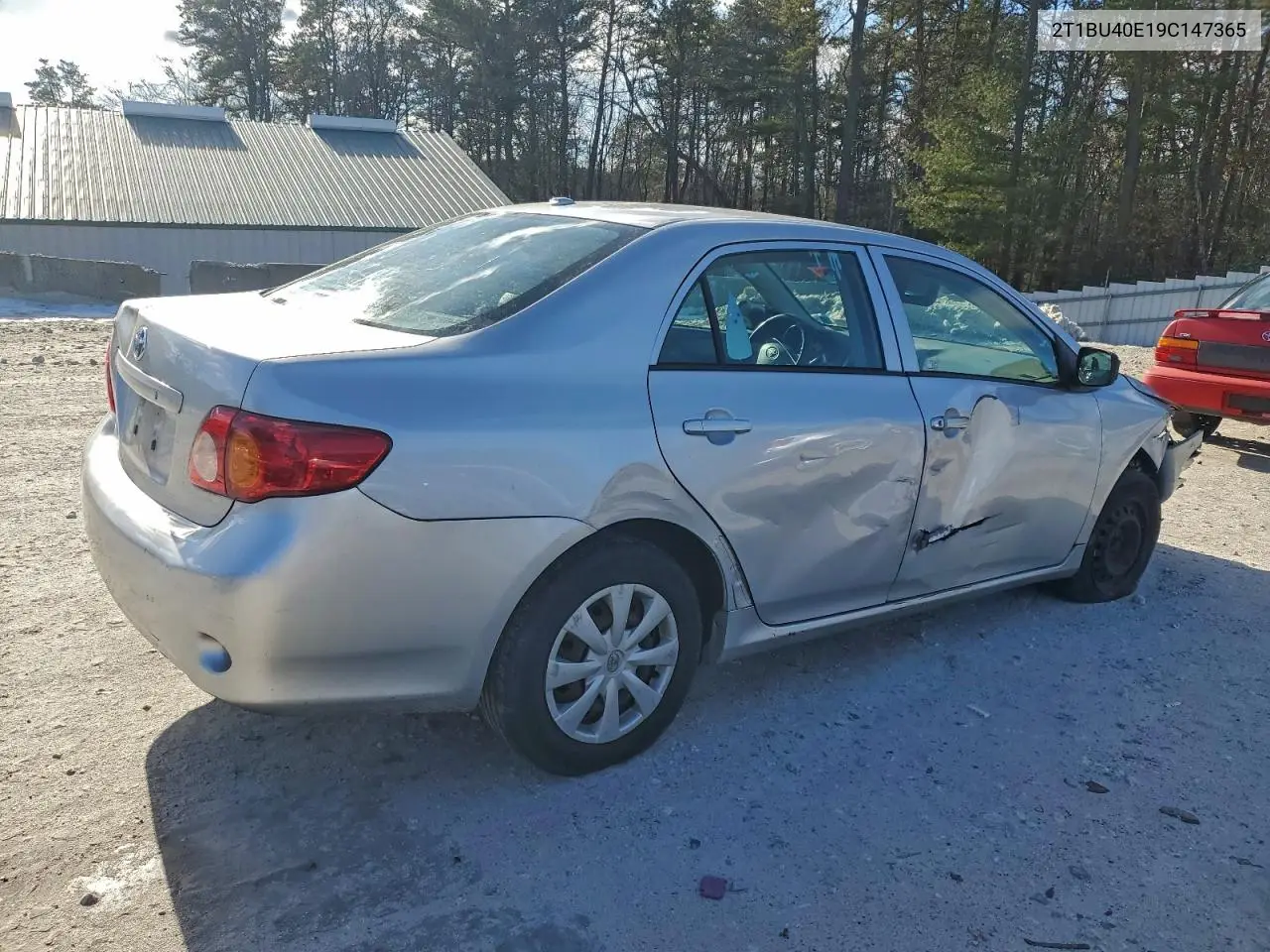 2T1BU40E19C147365 2009 Toyota Corolla Base