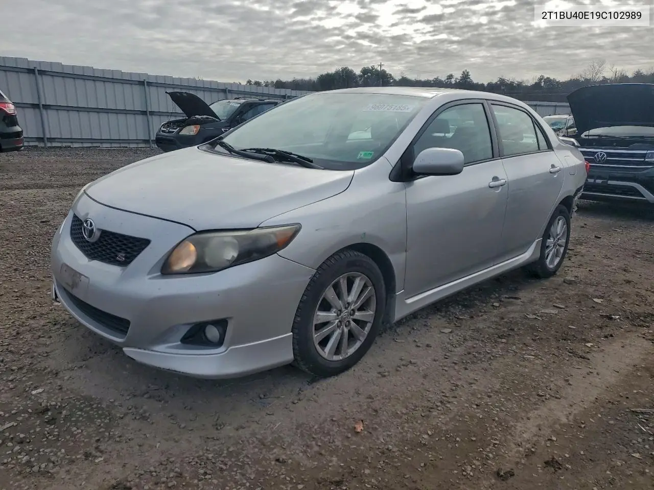 2T1BU40E19C102989 2009 Toyota Corolla Base