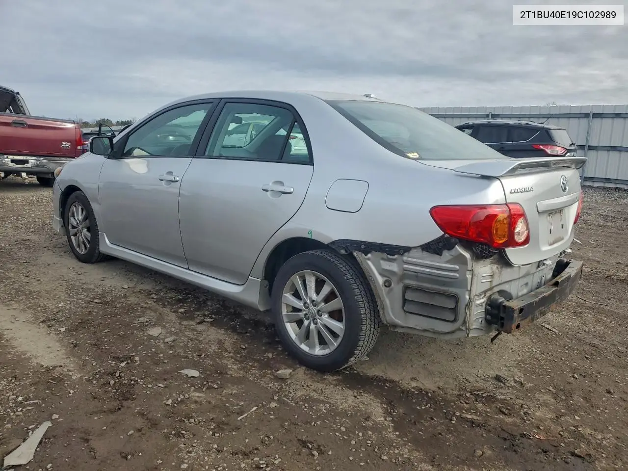 2T1BU40E19C102989 2009 Toyota Corolla Base