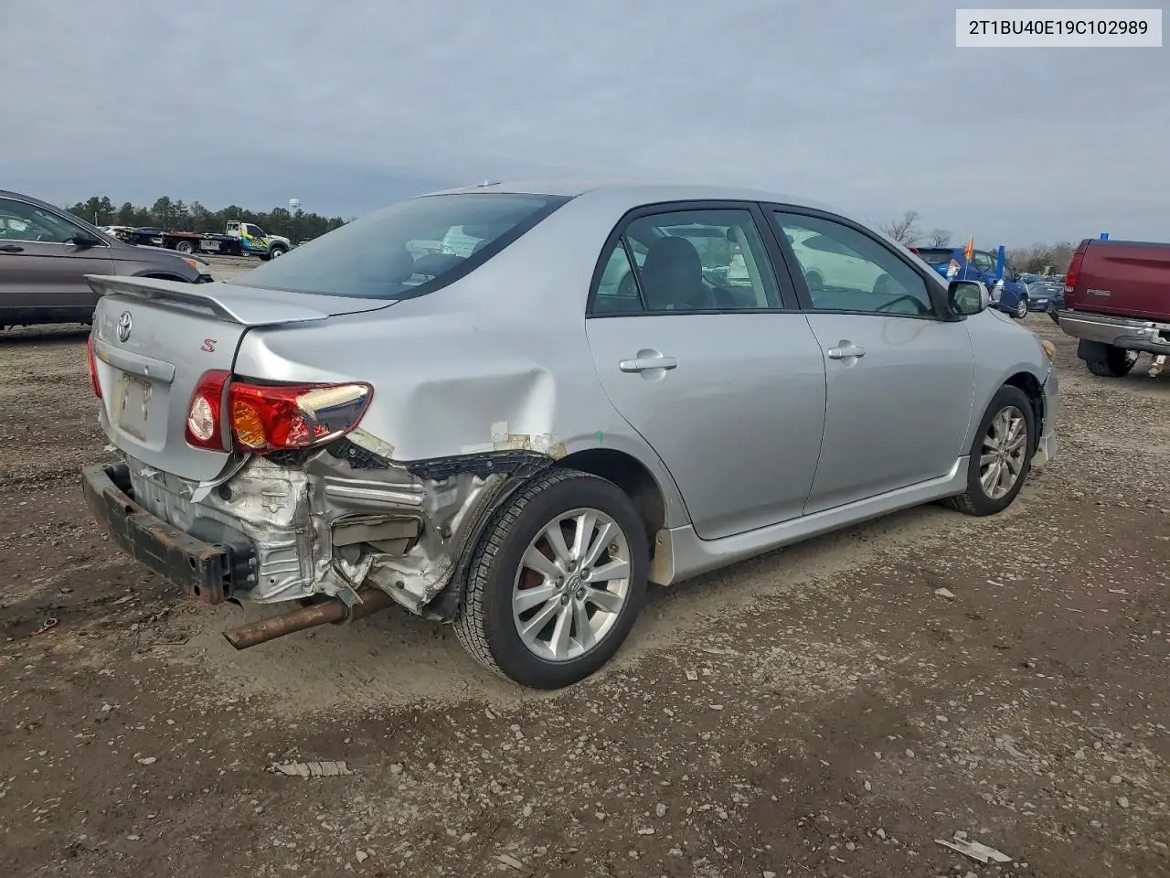 2T1BU40E19C102989 2009 Toyota Corolla Base